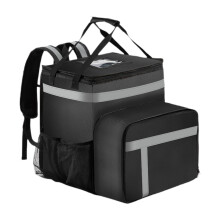 Pizza Delivery Backpack 48L Insulated Cooler Bag Wear-Resistant Lightweight Catering And Grocery Shopping For Picnics