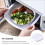 Microwave Cookware Steamer Microwavable Fish And Veggie Steamer White Container 4