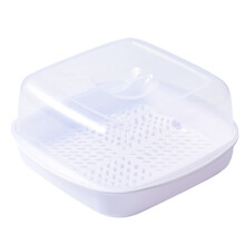 Microwave Cookware Steamer Microwavable Fish And Veggie Steamer White Container
