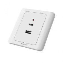 (D) Usb Outlet Typec Usb Wall Charger Outlet Charging Power Outlet With Usb Portsz