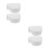 4 Stuks Schuim Hartvormige Cake Dummy Bakkerij Model 8