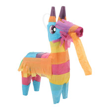 1Stk Papier Pinata Spielzeug Pferdeform Mehrfarbig Für Partyspaß