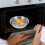 1 set grillplatte mit rost, displayrack, backplatte, blech 3
