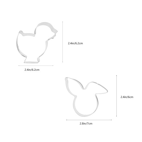 10 Ausstechformen Eier Hase Aus 1