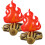 2 aufblasbare -Props, lebhaftes Campfire-Decor 1
