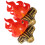 2 aufblasbare -Props, lebhaftes Campfire-Decor 7