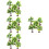 40Pcs Artificial Mini Trees Durable Plastic Model Scenery for DIY Home 9