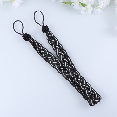 2pcs Vorhang Tiebacks Seilbindungsbacks Dekorative Vorhang Holdbacks 1