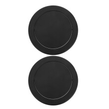 2 abfalleimer-deckel aus für bad hotel büro