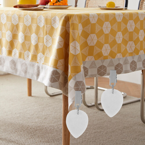 4 Graue Tischdecke Weiße Tischdecke Tropfenform Marmor 2