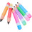 6 stk. aufblasbare bleistift-ballons, groß, & schule 1