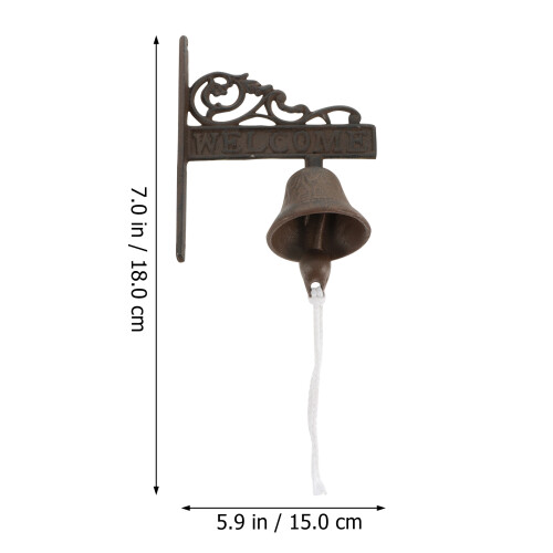 1 manuelle Wand- oder Türglocke aus , für Zuhause 1