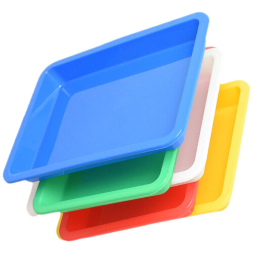 5 kunststoff tabletts, - und servierorganizer 1