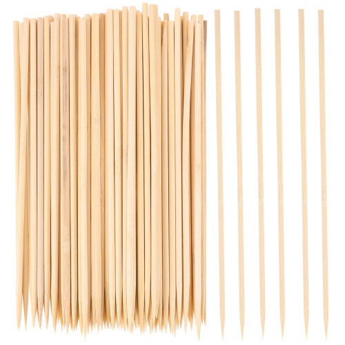 200 Unidades Brochetas De Bambú Para Barbacoa Y Asar