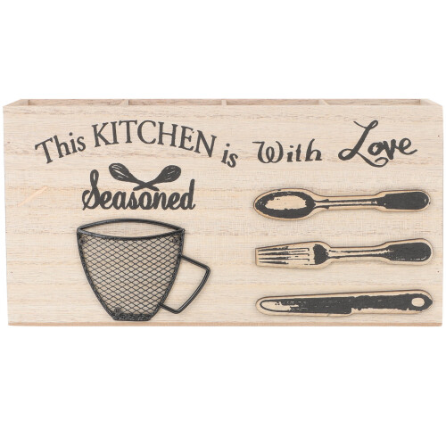 Caja De Utensilios Multi-Compartimentos Para Cubiertos 2