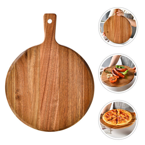 Tablero Redondo Para Pizza, Filete, Pan Y Cocina 2