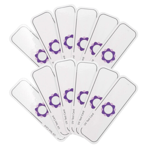 20 Unidades Tarjetas De UV Y Detección UVA