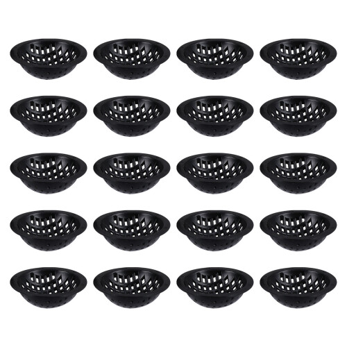 20 pcs flowerpot bottom mesh pads bowl shape with drainage hole 1