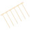 6 râteaux de sable de jardin, doux et portables pour bureau déco 6