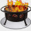 de foyer camping ignifuge 28 cm 8