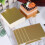 100 nappes en papier carrées jetables pour cupcakes gâteaux 3