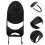 Wall Ironing Board Rack Electric Iron Stand Black Pbt 1set 9