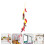 3 pcs hanging fake peppers artificial string colorful pendant 11