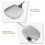 Large Stainless Steel Salad Serving Spoons Silver For Kitchen 8