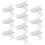 10 Pièces Clips En Plastique Transparent Pour Apiculture 3