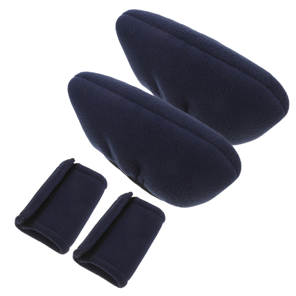 Villcase Set Of Padded Hand Covers For Ergonomic Forearm Crutches