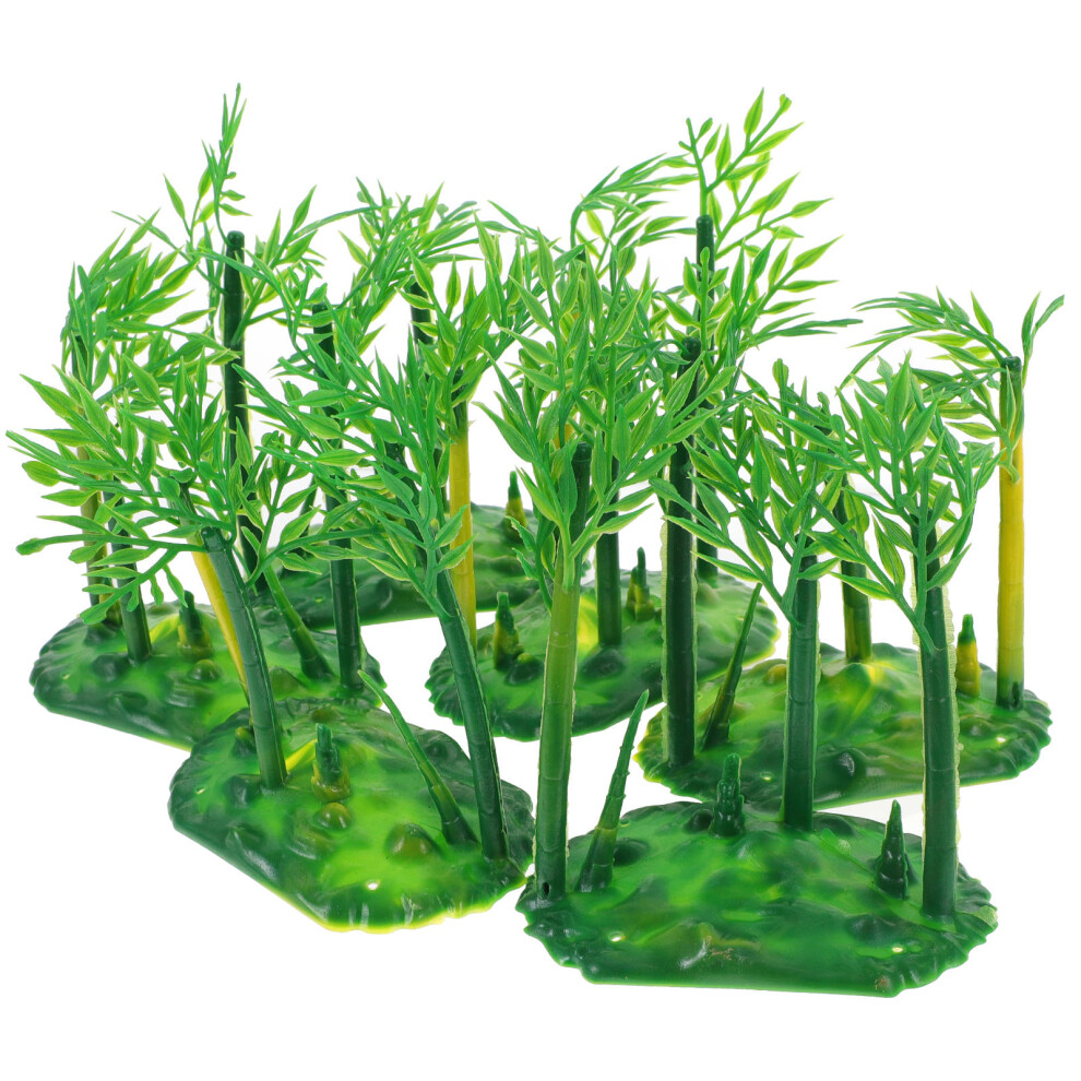 24 Pcs Realistic Bamboo Tree Decorative Bonsai For Sand Table-image-OPC-PKTXFNR-NEW
