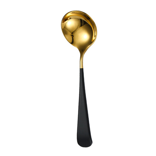Stainless Steel Long Handle Soup Spoon Serving Scoop 2