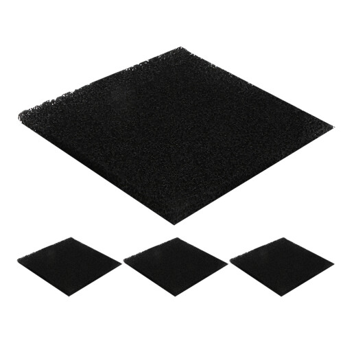 4pcs Charcoal Filters for Square Kitchen Compost Bins