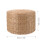 Woven Stool Brown Grass 1pack Animal Shape Stool For Children 2