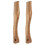 2 pezzi impugnatura sostitutiva per in legno 7