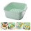Set Bacinella Scolapiatti In Per Verdure Frutta 4