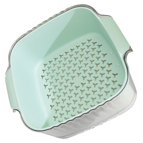 Set Bacinella Scolapiatti In Per Verdure Frutta