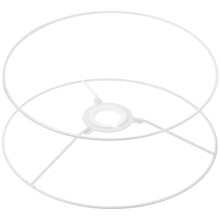 1Set Wit Metalen Lampenkap Ring Voor DIY Verlichting Projecten