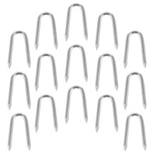 50 unid. u metálicos para fixação de