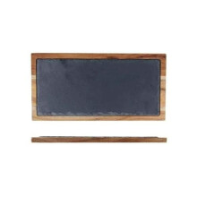 Acacia Wood Pizza Plate Bread Board Rectangular Plate For Western Food Japanese Kitchen Set Serving Plate