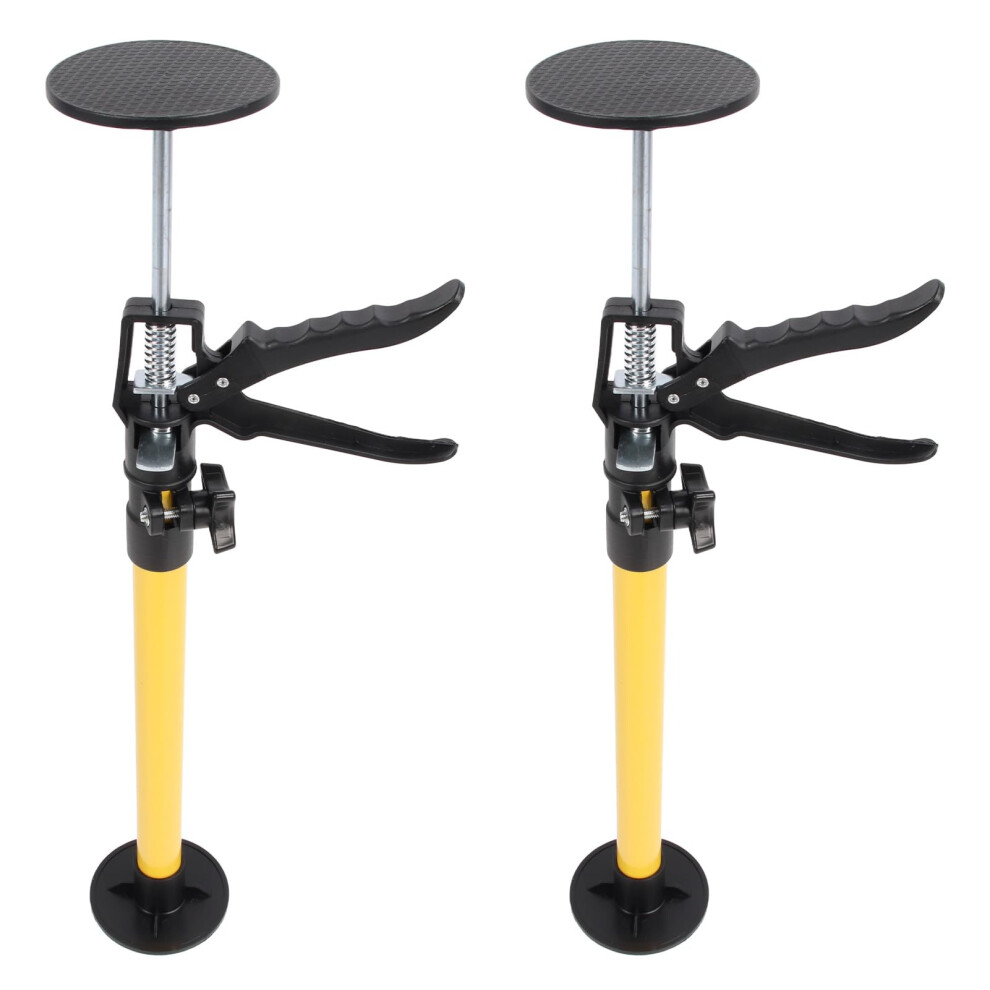 40 Kg Bearing Capacity Door Frame Support Adjustable Telescopic 50-115 Cm 2 Pack Yellow Steel Alloy Applications 9354506045821