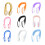Nose Clips with Storage Box Practical Swimming Nose Plugs-Black 3