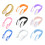Nose Clips with Storage Box Practical Swimming Nose Plugs-Black 2