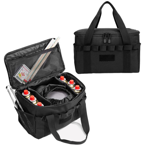 Camping Equipment Storage Bag Waterproofs Picnic-Black 2