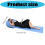 Inflatable Outdoor Sand Pad Waterproof Blanket Soft-Red 3