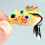 Frogs Lures Blackfish Baits 3.5cm PVC Frogs Lures-Type E 4