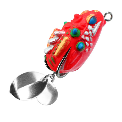 Frogs Lures Blackfish Baits 3.5cm PVC Frogs Lures-Type E
