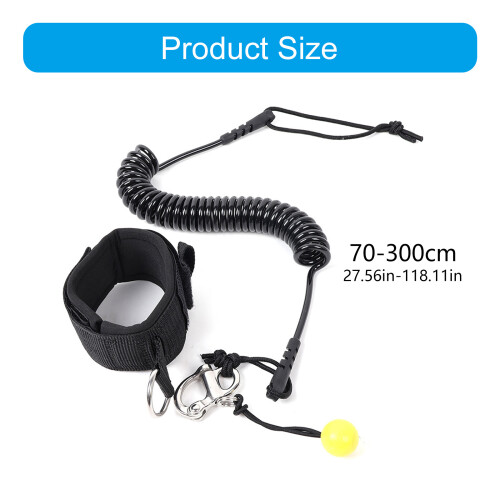 Ergonomic Surfing Ankle Strap With Thickened Cord And Fast 2