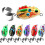 Frogs Lures Blackfish Baits 3.5cm PVC Frogs Lures-Type E 6
