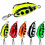 4CM Simulated Frogs Fishing Lures with Hook Soft PVC-Type E 2